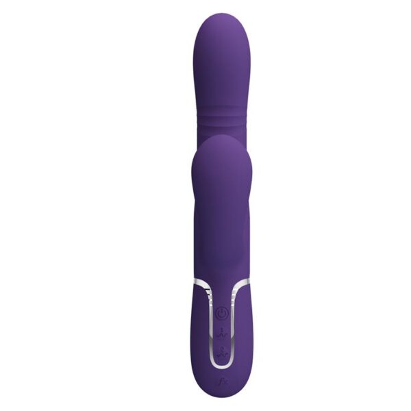 Mariana Vibrador 4 en 1 Silicona Morado - Imagen 10