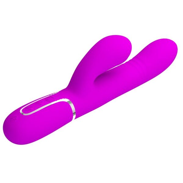 Mariana Vibrador 4en1 Silicona Fucsia - Imagen 6