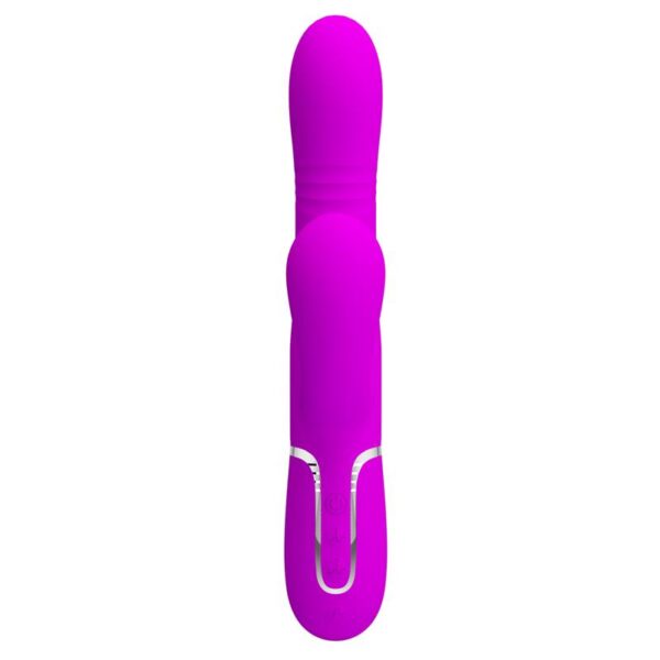 Mariana Vibrador 4en1 Silicona Fucsia - Imagen 8