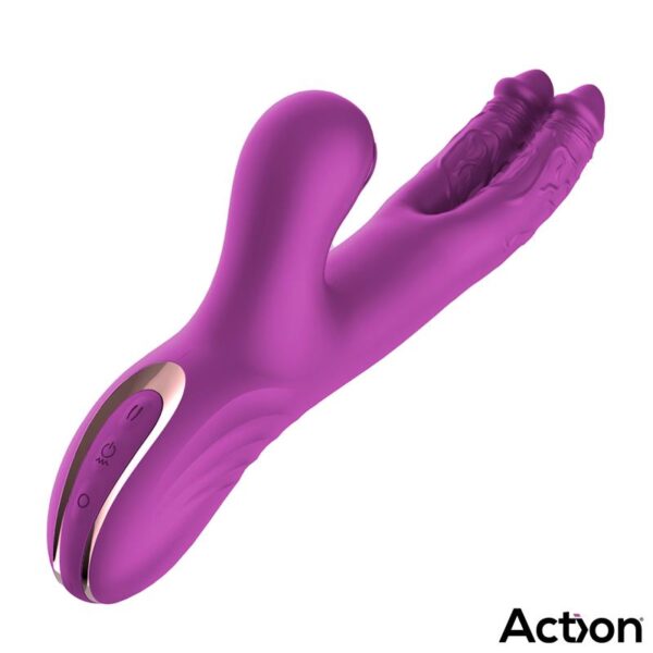 Nico Vibrador con Dildos Alternantes y Bola Percutora 4 Motores - Imagen 2