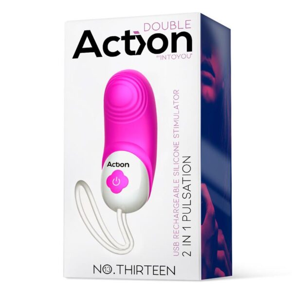 No. Thirteen Estimulador 2 in 1 con Vibración y Pulsación - Imagen 6