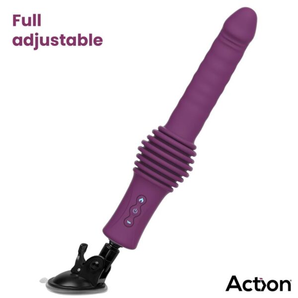 Roxer Sex Machine con Vibración, Thrusting, Efecto Calor y Control Remoto - Imagen 4