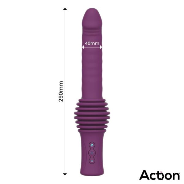 Roxer Sex Machine con Vibración, Thrusting, Efecto Calor y Control Remoto - Imagen 10