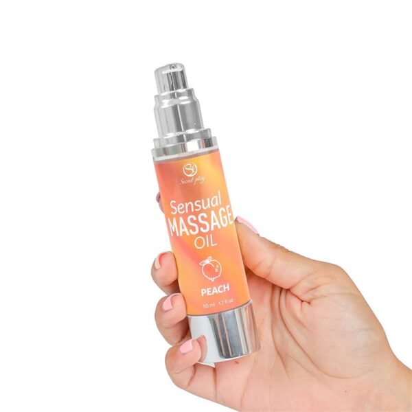 Aceite de Masaje Sensual Melocotón 50 ml. - Imagen 3