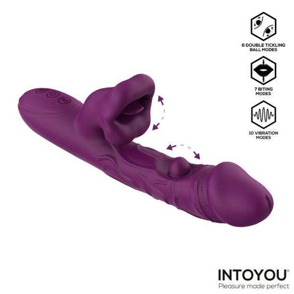 Bella Vibrador Doble Bola Cosquilleante y Mordisqueo 3 Motores - Imagen 6