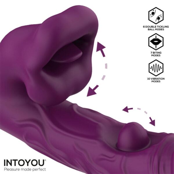 Bella Vibrador Doble Bola Cosquilleante y Mordisqueo 3 Motores - Imagen 7