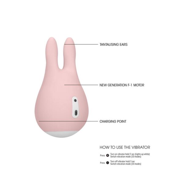 Estimulador del Clítoris Sugar Bunny Rosa - Imagen 5