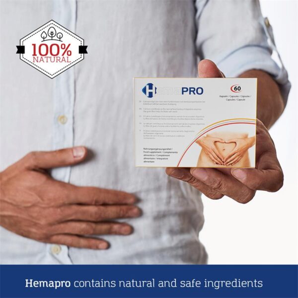 Hemapro Pastillas para las Hemorroides 60 Comprimidos - Imagen 3