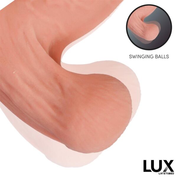 Lars Dildo Triple Densidad con Testículos Oscilantes 7.6 - Imagen 8