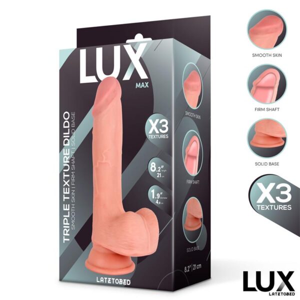 Max Dildo Triple Densidad con Testículos 8.2 - Imagen 5