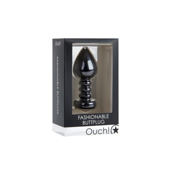 Shots Ouch! Plug Anal Negro - Imagen 2