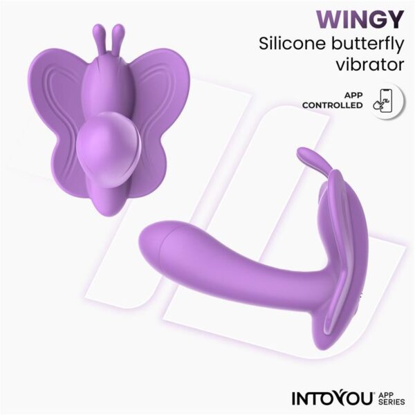 Wingy Estimulador Mariposa con APP Lavanda - Imagen 7