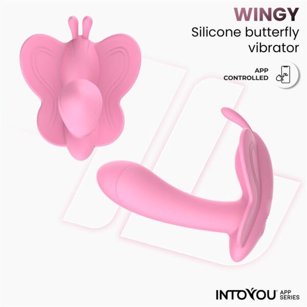 Wingy Estimulador Mariposa con APP Rosa - Imagen 10